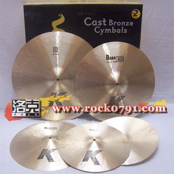 (Locke) Zildjian (know-how) K0800 K Series 5-piece set of cymbal