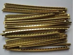41 Folk guitar silk piece silk line wood guitar sound tape brass wire 2 2MM width 21 piece set