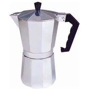 Xuất khẩu chính hãng Ý Mocha nồi nhôm nồi cà phê Thiết bị cà phê Máy pha cà phê gia đình Ý Moka pot