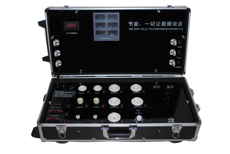 LED energy-saving lamp traditional lamp display light box large demonstration box exhibition test box with pull rod can be customized