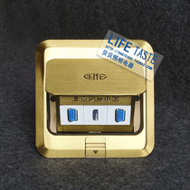  Beijing Hongyan ground plug Guolun two-digit VGA HDMI ground plug to send ground box