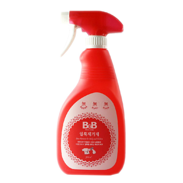 fidelity korea baoning BB baby clothing spot remover spray 500ML (sterilization decontamination) red bottle