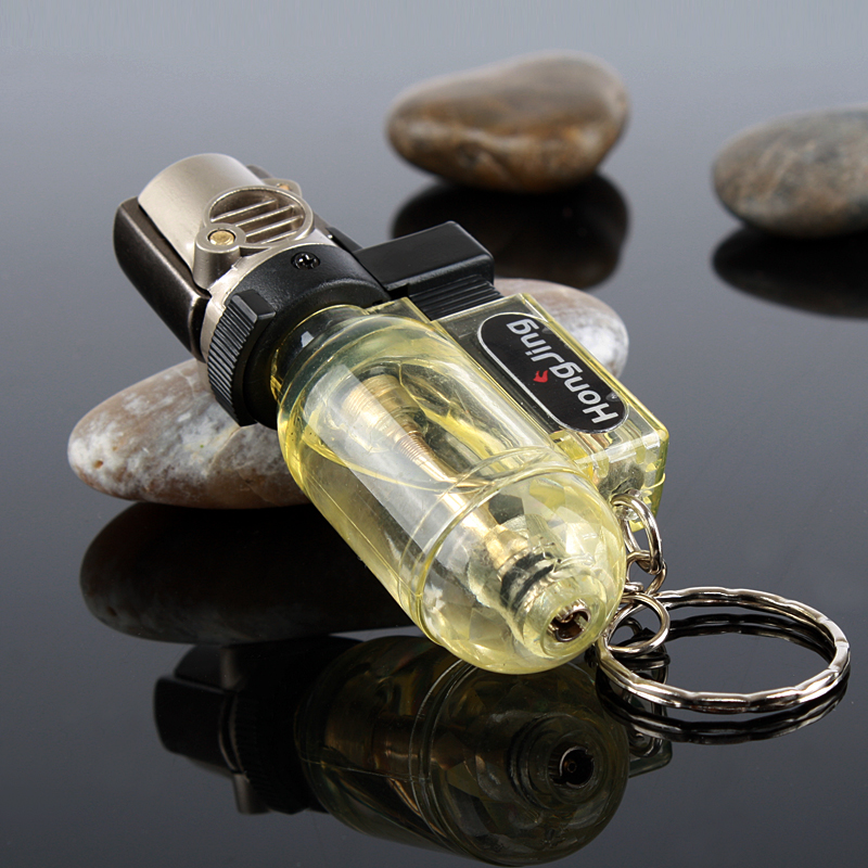 Poly Tough ~ Micro Welding Guns Lighter Transparent Gas Models Spray Gun Lighter Straight Punch Windproof Welding Guns