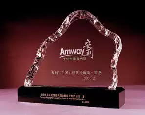 Yonghong trophy custom medal Iceberg trophy spot crystal trophy production free lettering design