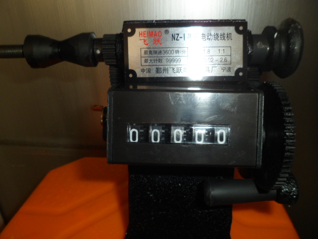 Enameled wire coil leap NZ-1 hand-cranked electric dual-purpose digital counting winding machine winder