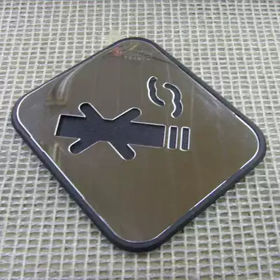 HONGYING non-smoking sign non-smoking sign dressing room signage stainless steel signage
