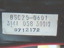 Philips TV high voltage package BSC25-0601 spot