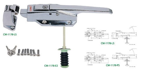 Тайвань Гели CM-1178PL холодный запас запокачивания замораживание оборудование оборудование для дверь Дверь рука цинк сплав сплав