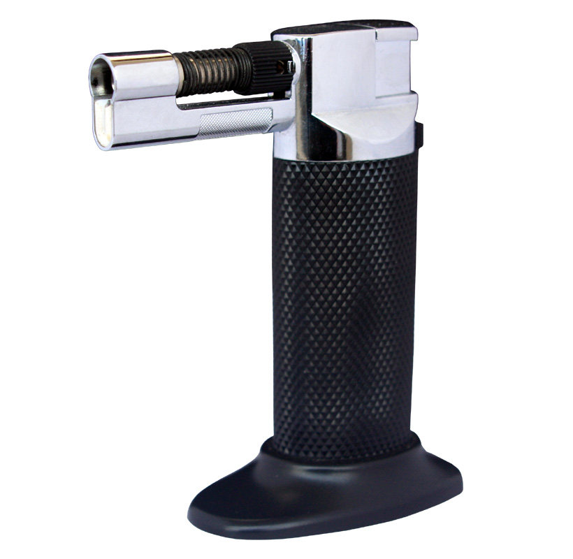 New Straight Flush Fire Spray Firegun Micro Gas Welding Gun Safety Lock Electronic Butane Portable Integrated Spray Gun Lighter 