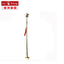 Musical instrument baton military band drum and bugle team command flag Young Pioneers baton 2 sections 90CM special promotion