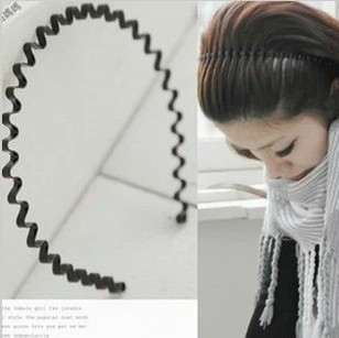 South Korea Wash Face Haircut Small Wave Hair Stirrup Haircut Iron Steel Black Hair Stirrup 11g