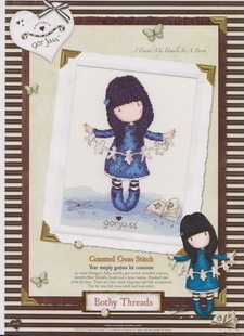 ●Hu Lili cross stitch ●DMC kit BT girl cute girl 11 with 3D 5D precision printing