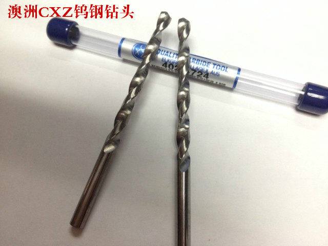 Imported Australian CXZ overall tungsten steel drill alloy drill can be processed 55-58 degrees 0 5MM-13MM
