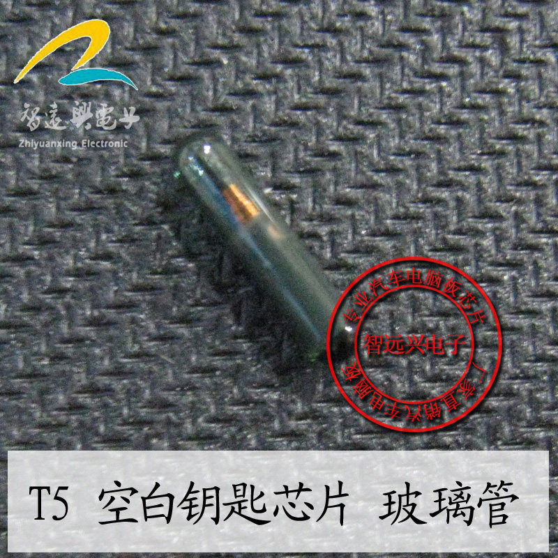 T5 blank glass tube car key anti-theft chip main camper car chip computer board chip-Taobao