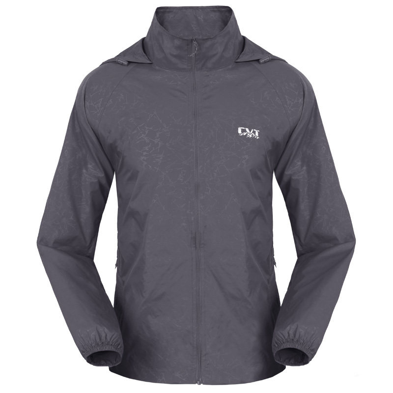 Crown new CVT men's ultra-thin water-resistant sunscreen outdoor sports windbreaker skin windbreaker