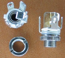 New Stock Switchcraft TR2A 2 5mm Audio DC DC Power Silver Plated Connector Socket