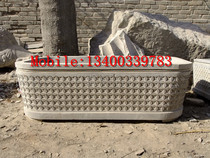 Stone carving pot made old fish tank stone carving tank stone fish tank stone - raising tank stone - carving 131