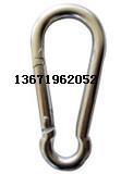 Stainless steel 304 high strength spring buckle carabiner hook safety buckle connecting buckle spring hook 12*140mm
