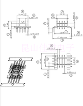 Special price horizontal patch skeleton efd15 L foot multi groove 5 5 row pitch 17 8(001) LCP material