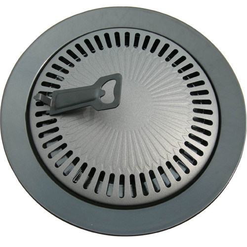 Outdoor household Korean Korean barbecue grill barbecue plate barbecue pot barbecue stove iron plate barbecue pot barbecue plate