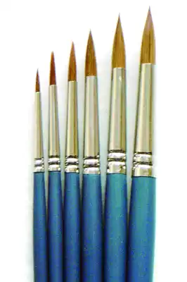 Marley Wolf pen watercolor pen G1120 single watercolor pen Pointed brush pointed hook pen 1#-6#