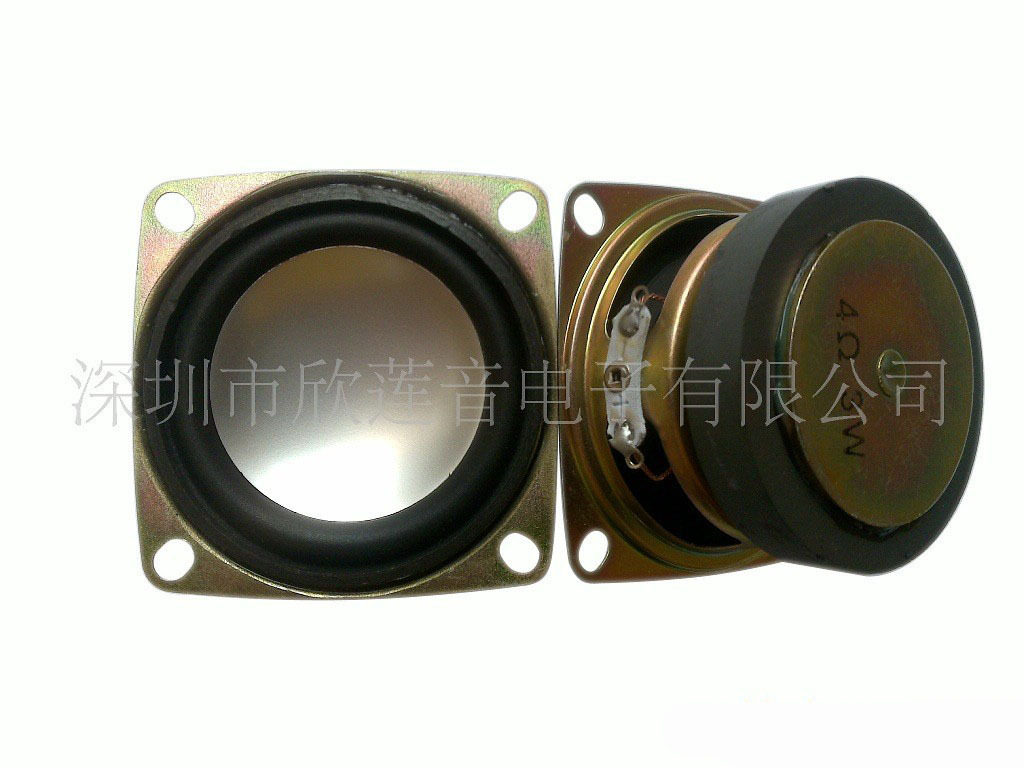 SD Card Speaker Speaker Horn Speaker 4R 3 W 4 Europe 3 W 4 Ω Silver Rubber Edge 52mm2 Inch Horn