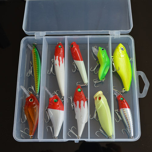 Gaohelua bait set Thunder frog Minopo paw VIB Rock sequin Soft worm Fake bait Freshwater bait Fake bait