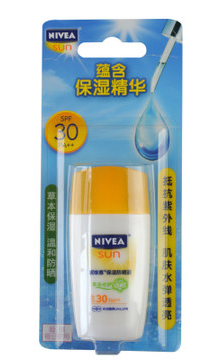 专柜正品 妮维雅 保湿防晒液SPF30PA++ 30g军训防晒乳霜男女通用