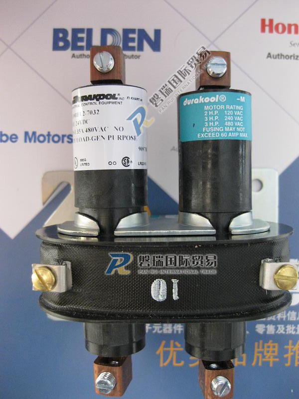 Durakool Mercury Relay 35A 480VAC Mercury Contactor BFL2-7032