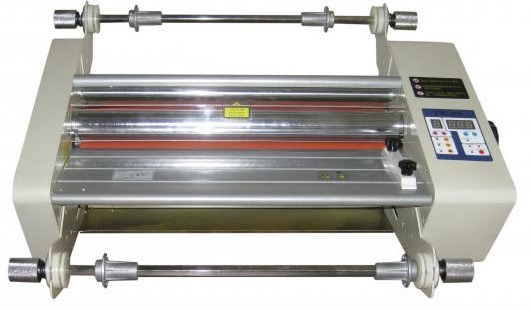 Dow FM480 laminator steel roller hot laminator overfilm machine Cold framed dual-use