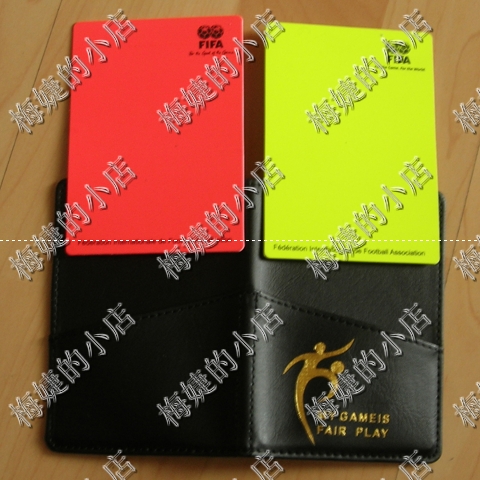 Soccer Equipment * Soccer Referee Tools * Red and Yellow Cards