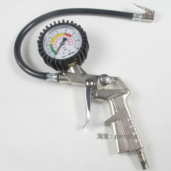 Five Gold Tools Car Tool Tire Pressure Gun Inflatable Gun Car Inflatable Car Cheer