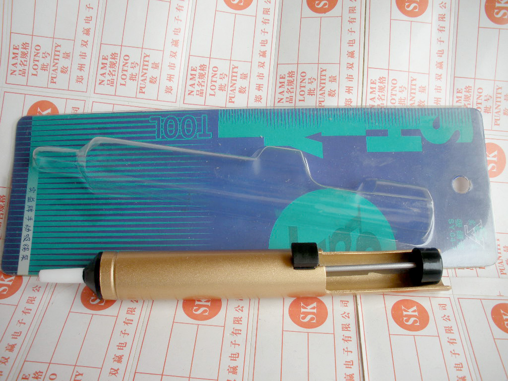 Real Beneficial Suction tin instrumental SY04-7 Manual full aluminium suction tin suction tin pump aluminium alloy manual tin suction machine