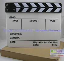 White English movie Board acrylic field record board photography props send pen