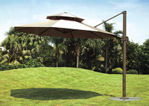 Luxury Roman Umbrella Round Roman Umbrella 360 Rotating Roman Umbrella Double Top Diameter 3 m Courtyard Umbrella Umbrella