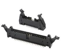 DC2-20P 2*10 horn seat 20-pin hook horn straight foot