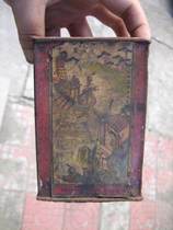 The old paint of the Republic of China Made in Germany a beautiful view of the race dragon boat picture with old paint 1