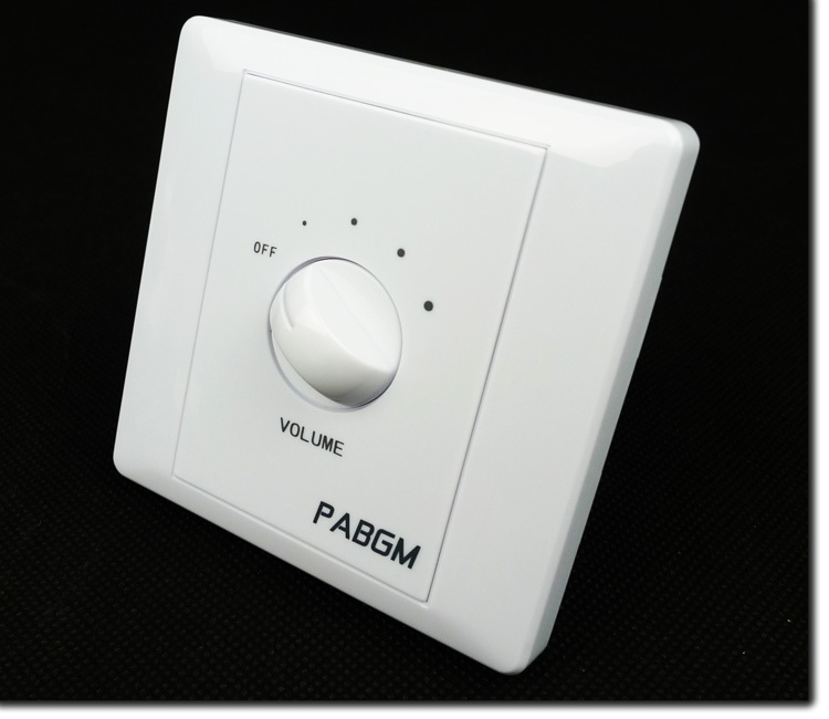 10W 5 gear volume adjustment switch white 86 standard panel speaker tone tuning voltage switch with strong cut