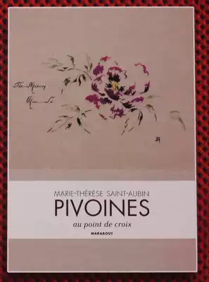 French mango cross stitch figure-Pivones au point de croix-Mtsa
