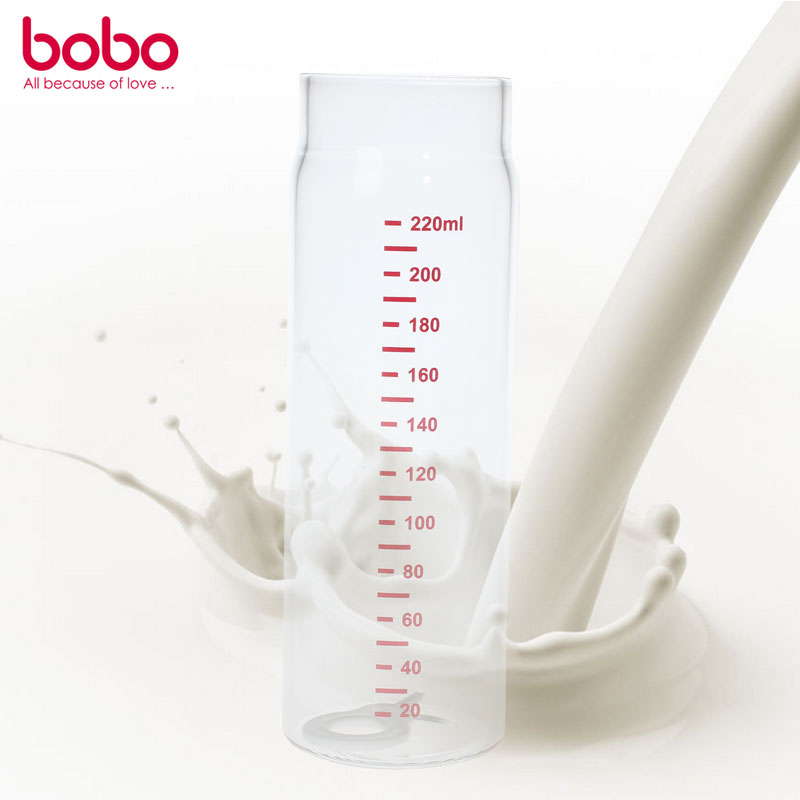 bobo乐儿宝双层防摔玻璃奶瓶内胆配件BO519适合BP530 529 521 520