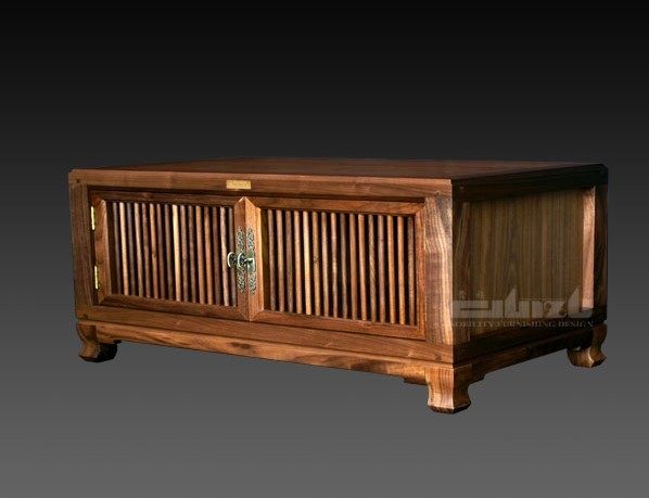 Aristocratic sound rack (cabinet) PWM-2A The new Ming-style two-story rack (double door) fake one penalty ten