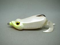 Outer single hook thunderfrog 15g 7cm Pearl White modified DIY space Luya bait fake bait fishing bait fishing bait