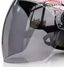 Tank helmet accessories electric car Summer helmet T506 T508 original extended lens tanked