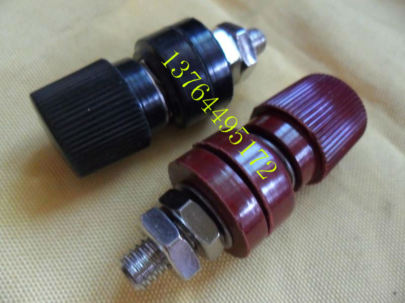 Copper 555 terminal welding machine terminal voltage regulator terminal Speaker terminal 8MM red and black