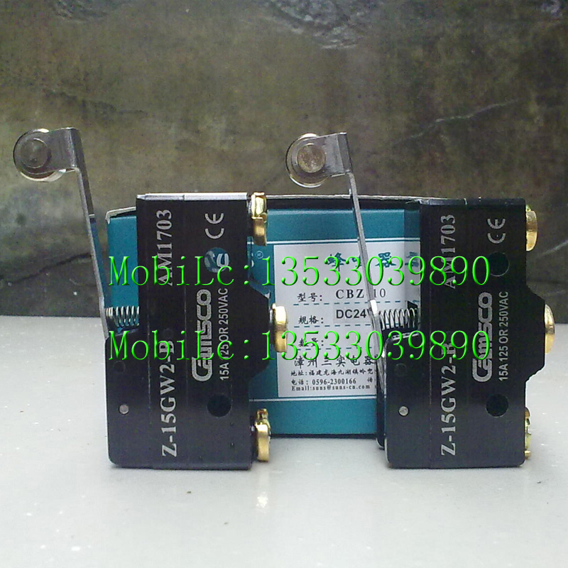 Physical filming of original Taiwan Three Real CAMSCO stroke switch Z-15GW2-B microswitch AM1703