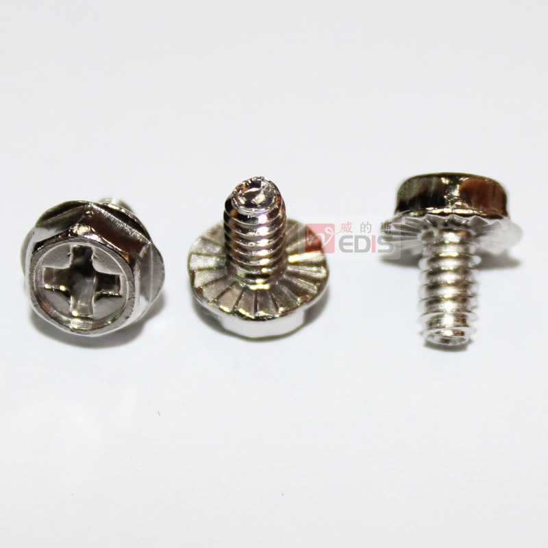 Host shell screw cross screw power supply screw sideboard PCI bezel computer DIY screw 3 5 coarse teeth