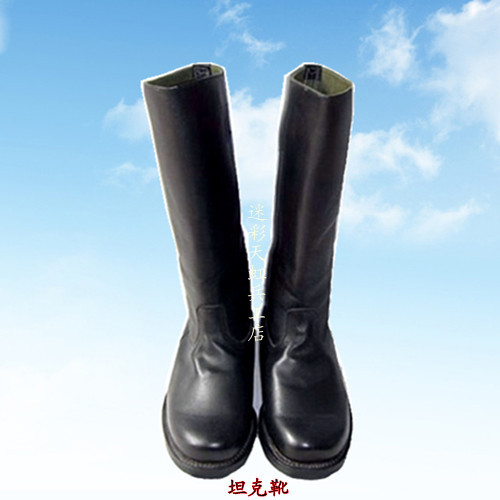 3514 Summer Tank Boots Long Boots Men's Boots High Boots Riding Boots Genuine Guard Boots Knight Leather Boots Firefighting Boots