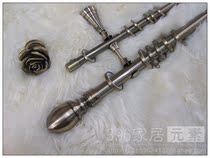 396 Home Elements * 28MM Qinggu exquisite window curtain rod Roman rod Curtain Track Exit Yu Single Double Pole