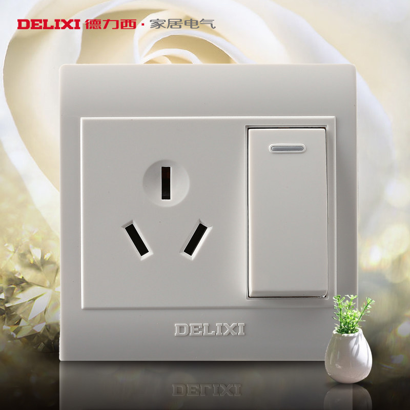 Dresi power socket Ming dress open double cut with triple hole socket 16 An air conditioning electric water heater exclusive