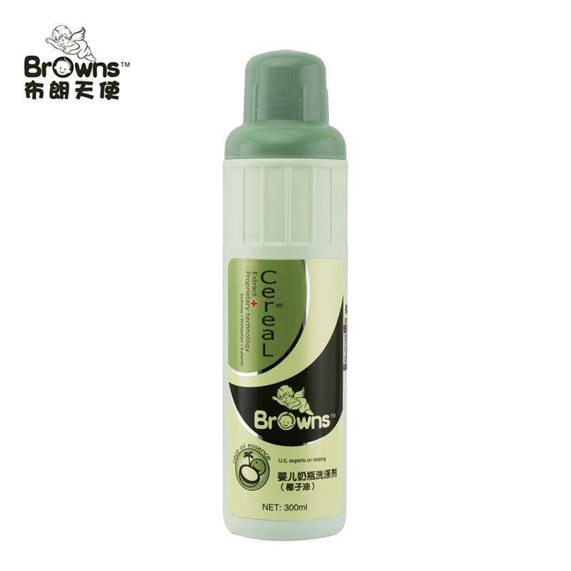 美国布朗天使奶瓶清洗剂果蔬清洁剂婴儿童奶瓶清洁液洗洁精300ml